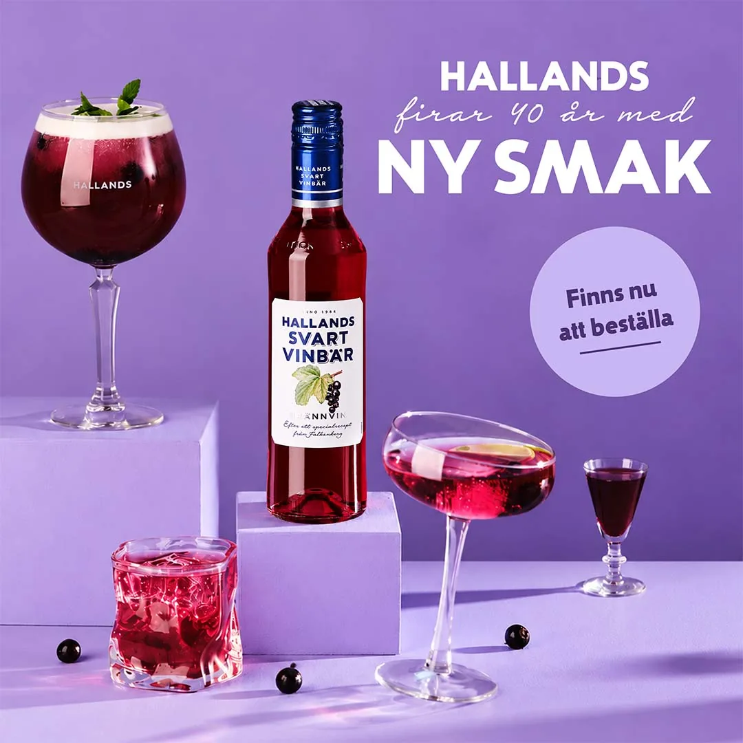 Hallands celebrates 40 years with a new flavor